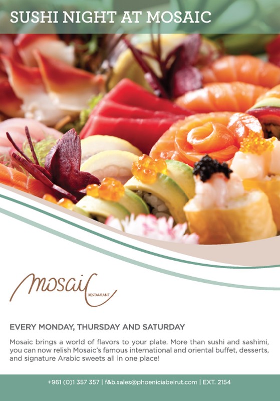 Sushi Night at Mosaic